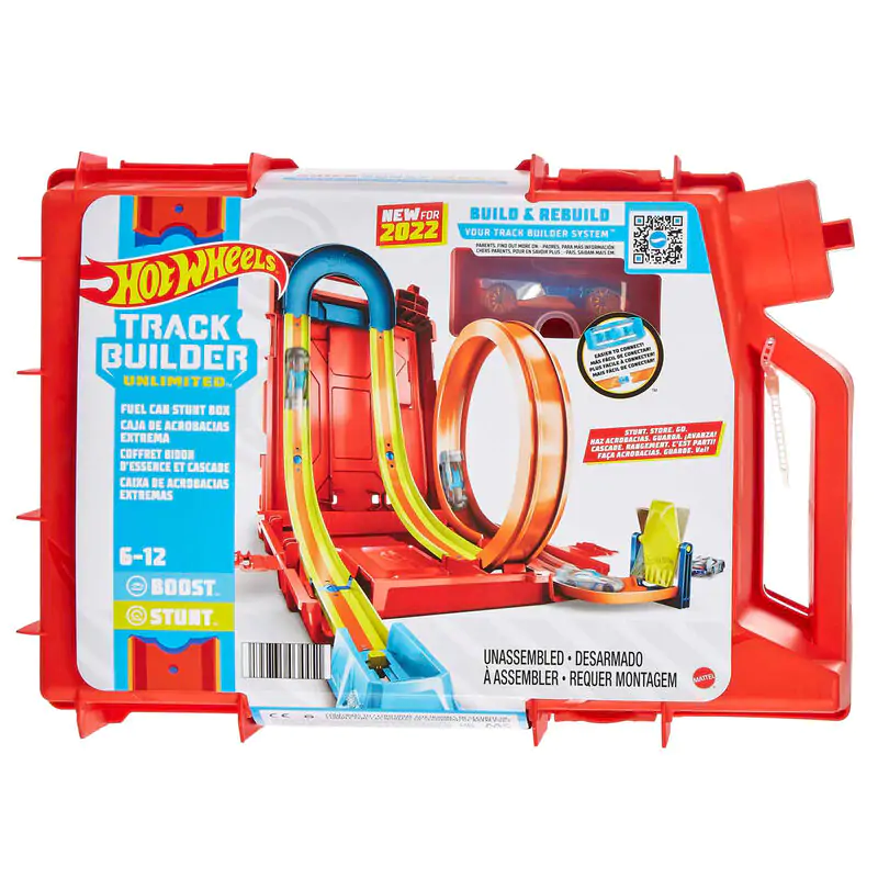 Hot Wheels Track Builder Fuel Can Stunt box termékfotó