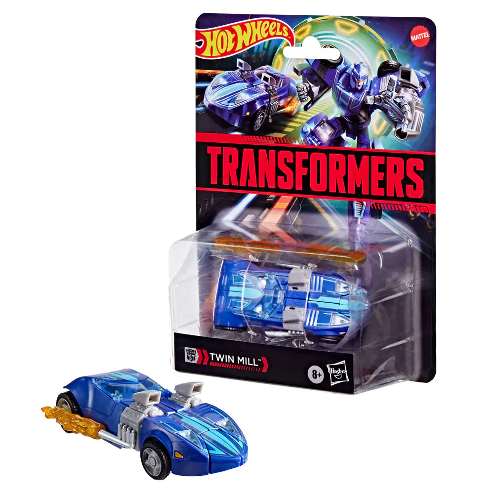 Hot Wheels Transformers Twin Mill jármű figura termékfotó