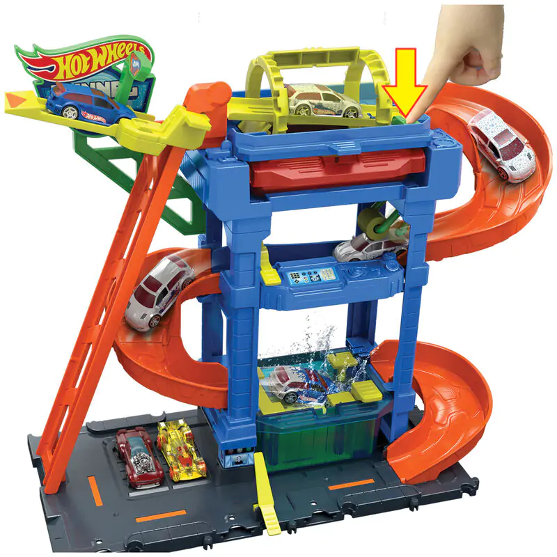 Hot Wheels Tunnel Twist Car Wash termékfotó