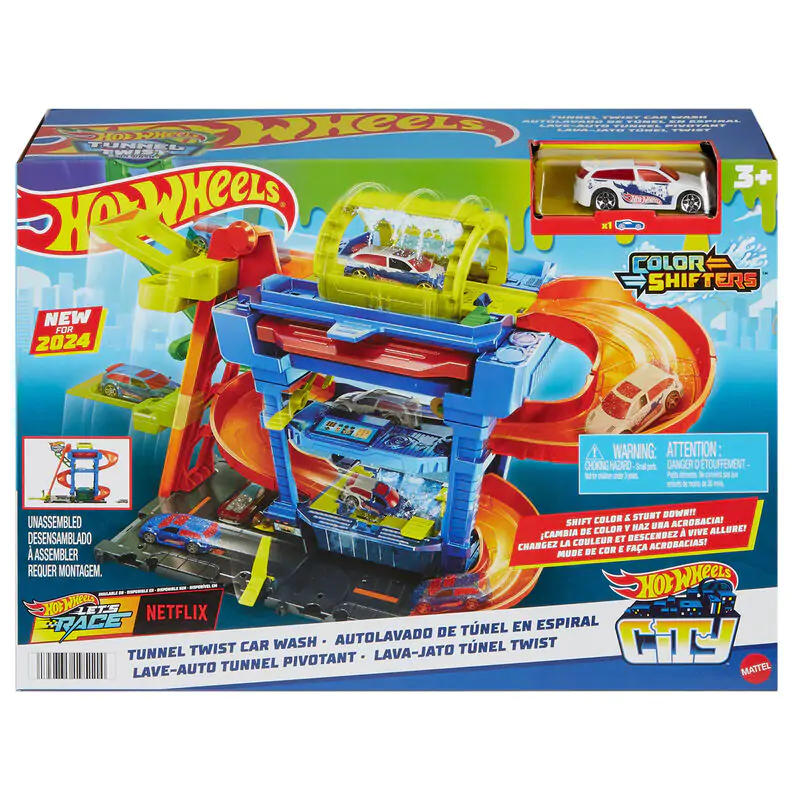 Hot Wheels Tunnel Twist Car Wash termékfotó