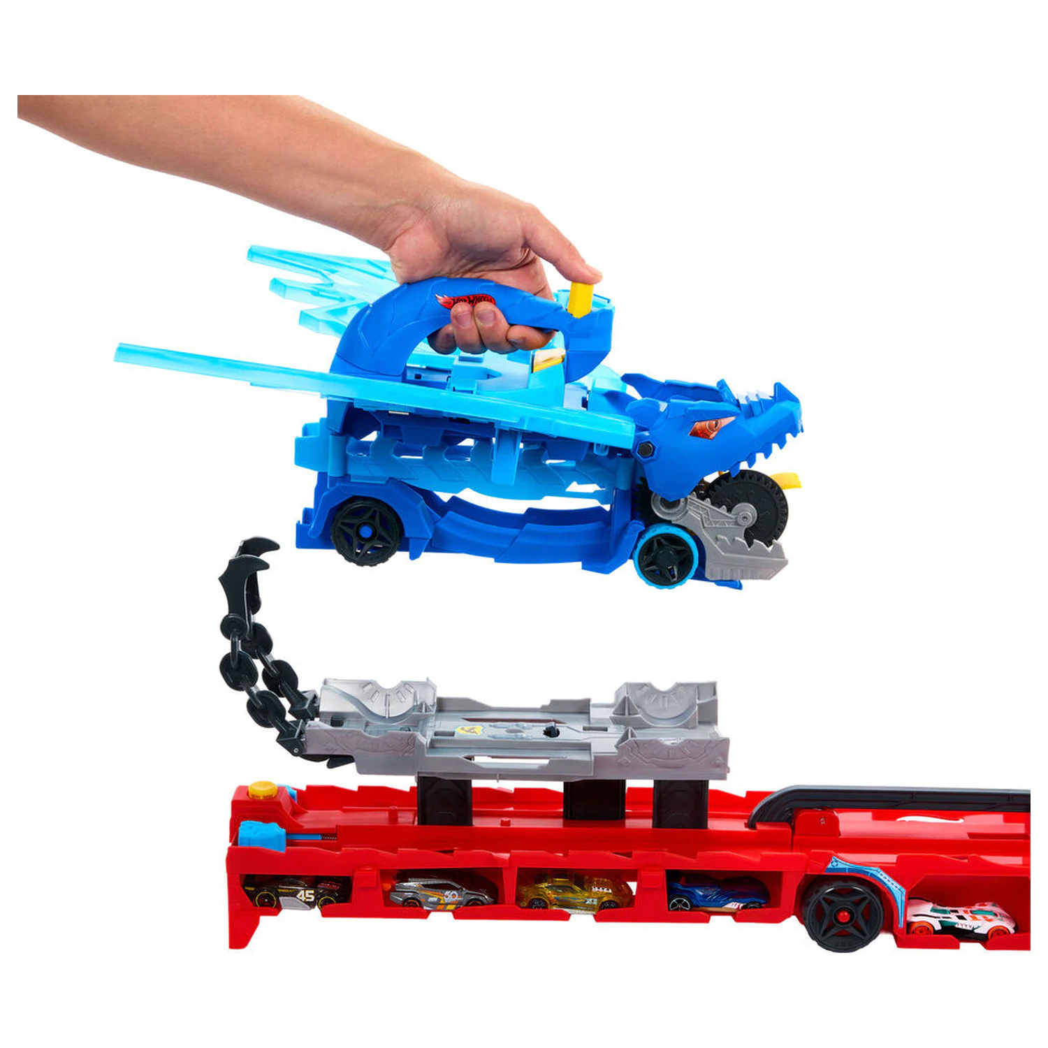 Hot Wheels Ultimate Dual Dragon Transporter termékfotó
