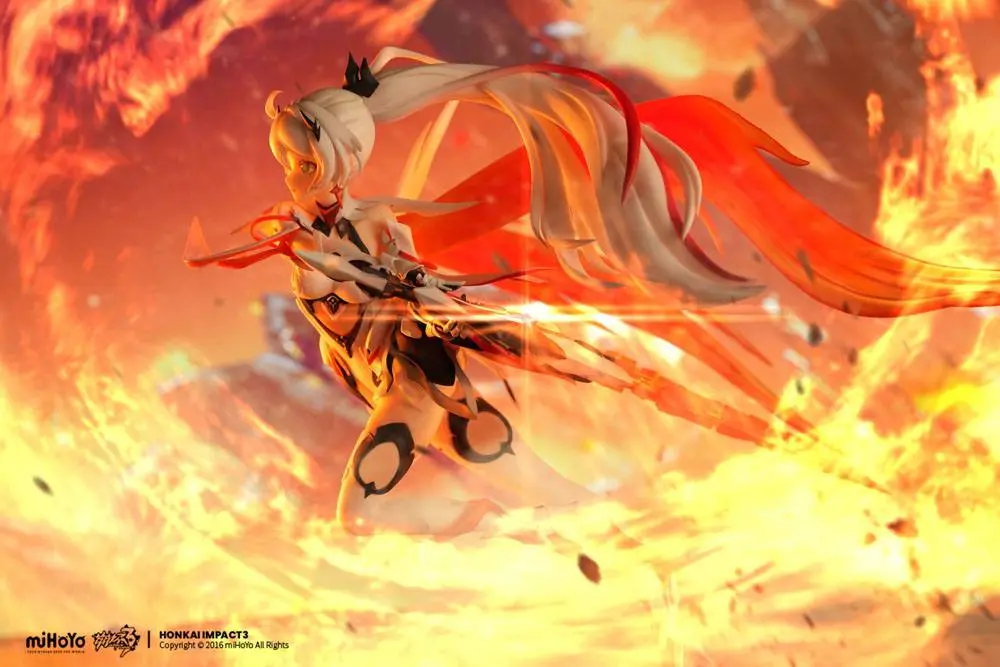 Houkai 3rd 1/7 Kiana, Herrscher of Flamescion szobor figura 30 cm termékfotó