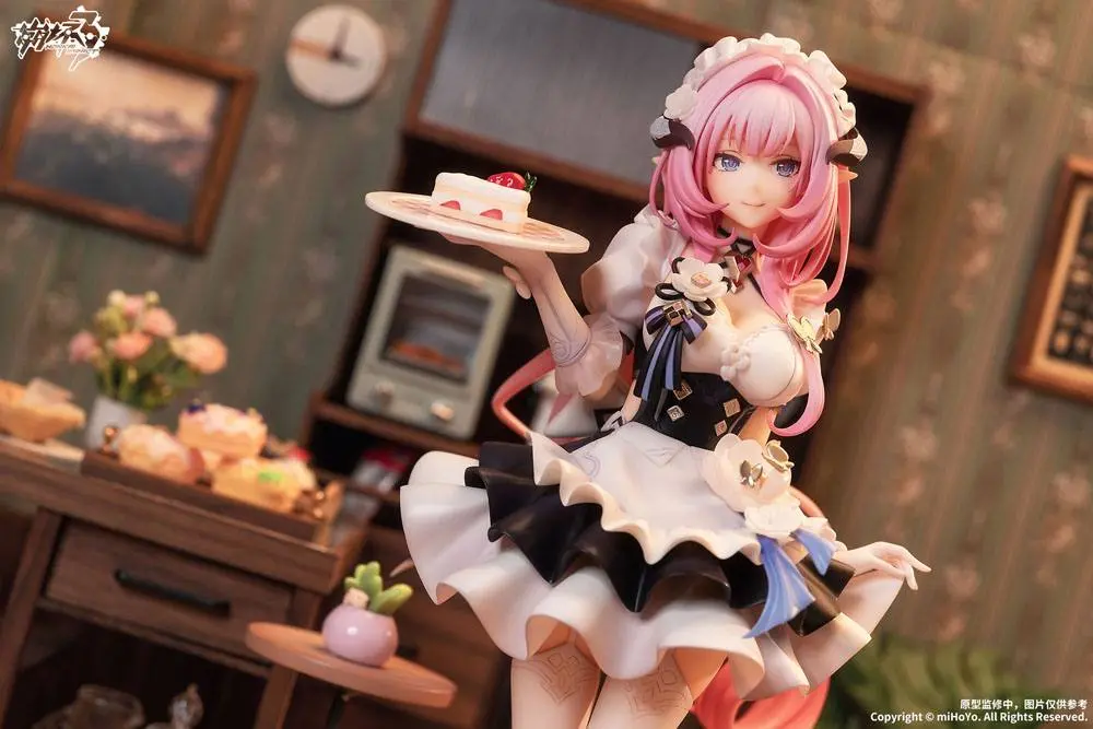 Houkai 3rd szobor figura 1/7 Elysia - Pink Maid 25 cm termékfotó