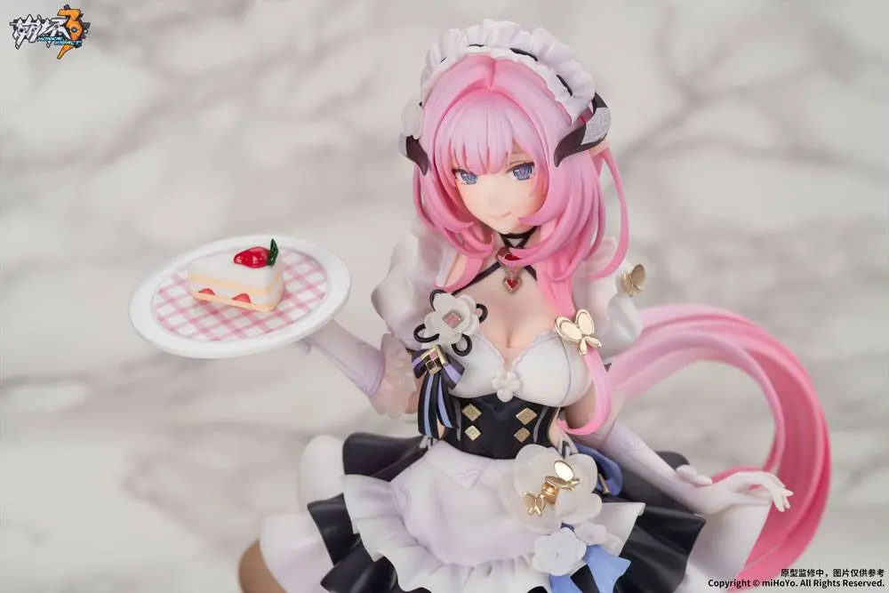 Houkai 3rd szobor figura 1/7 Elysia - Pink Maid 25 cm termékfotó
