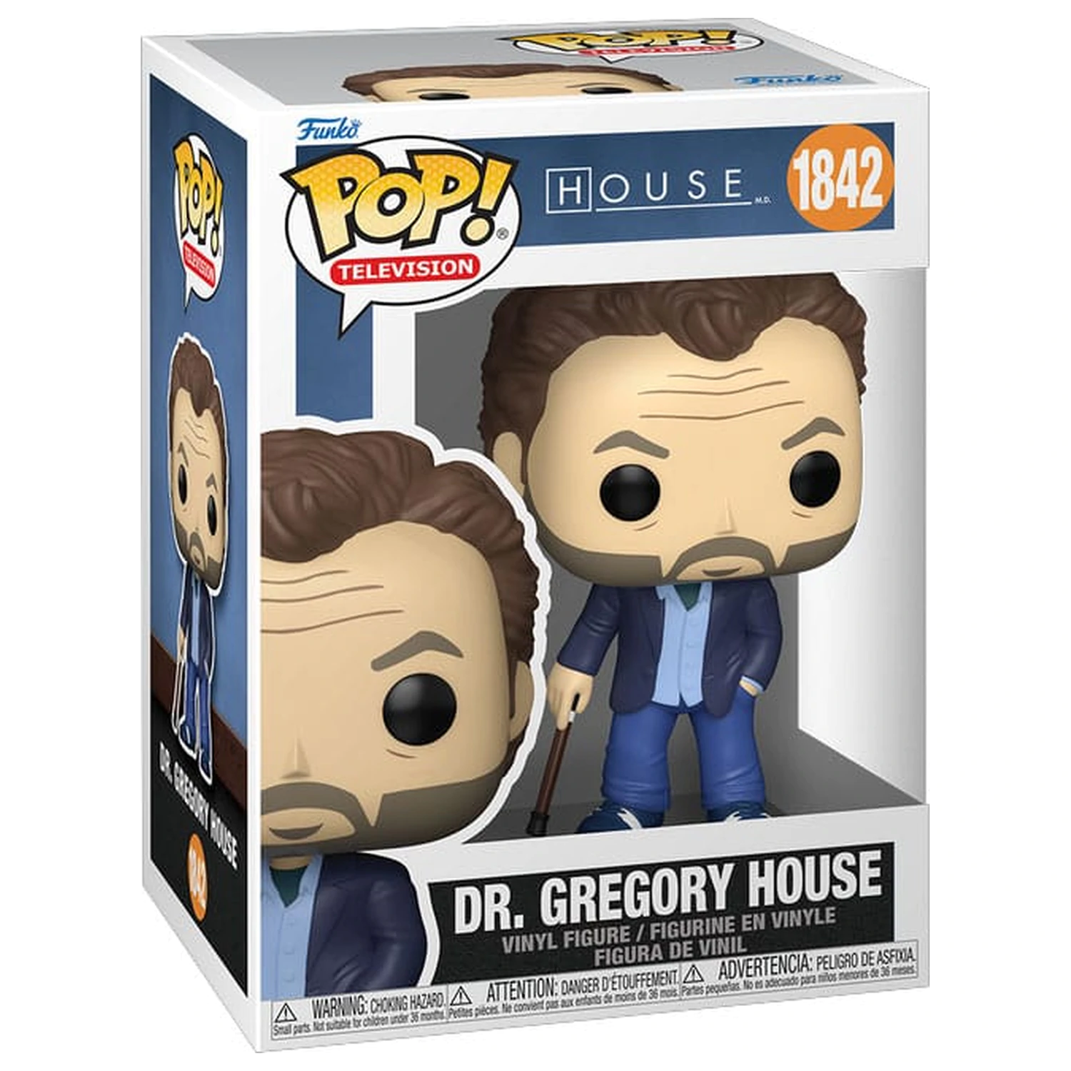 House, M.D. Funko POP! Television Vinyl figura Dr. Gregory House 9 cm termékfotó