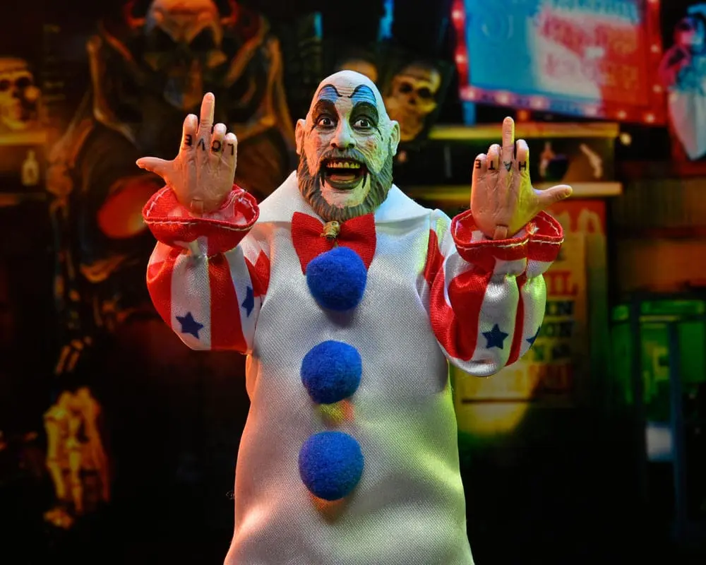 House of 1000 Corpses Clothed Captain Spaulding akciófigura 20 cm termékfotó