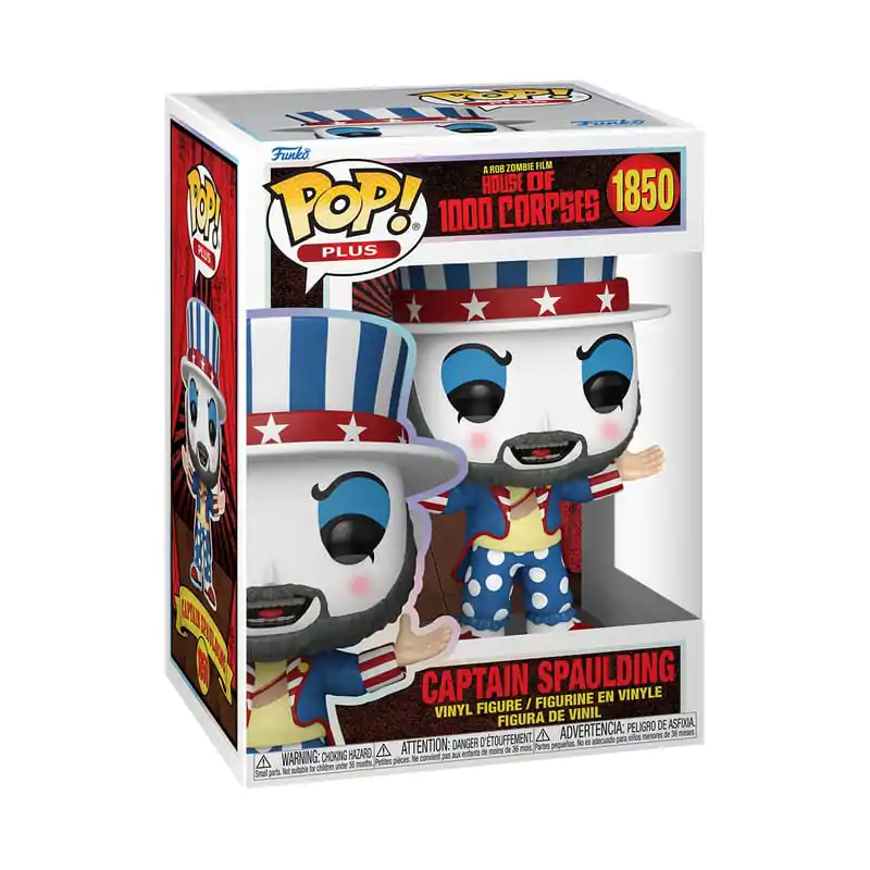 House of 1000 Corpses Funko POP! Plus Vinyl figura Capt. Spaulding 9 cm termékfotó