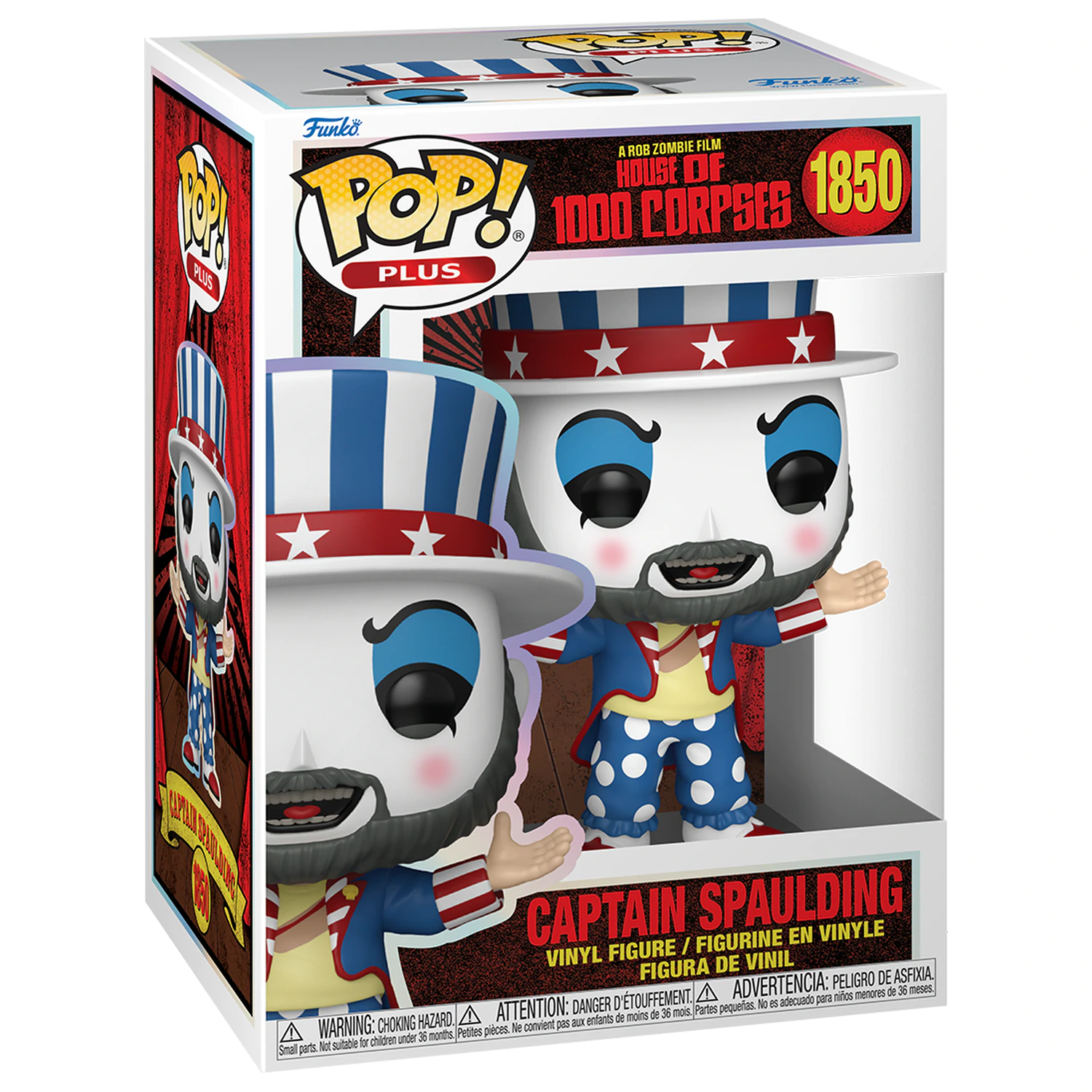 House of 1000 Corpses Funko POP! Plus Vinyl figura Capt. Spaulding 9 cm termékfotó