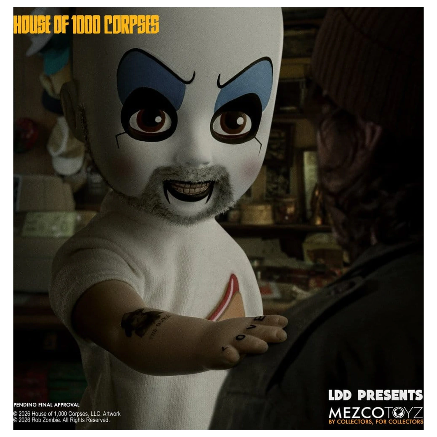 House of 1000 Corpses LDD Presents Doll Captain Spaulding 25 cm termékfotó