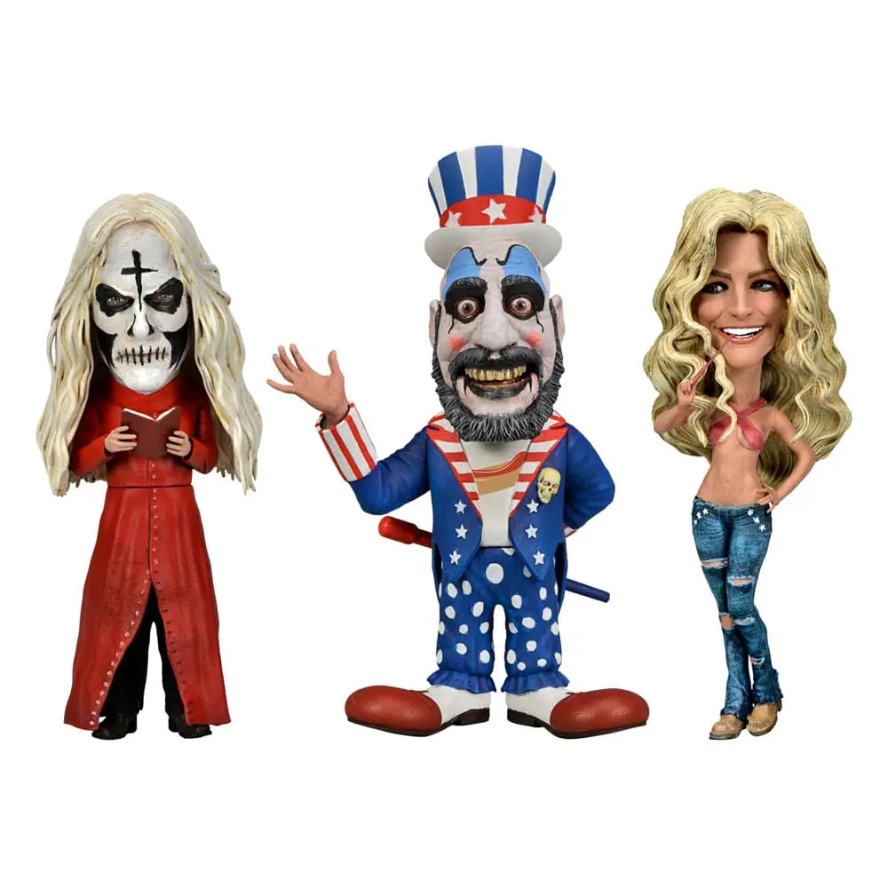 House of 1000 Corpses Little Big Head 3 db-os figura csomag 15 cm termékfotó