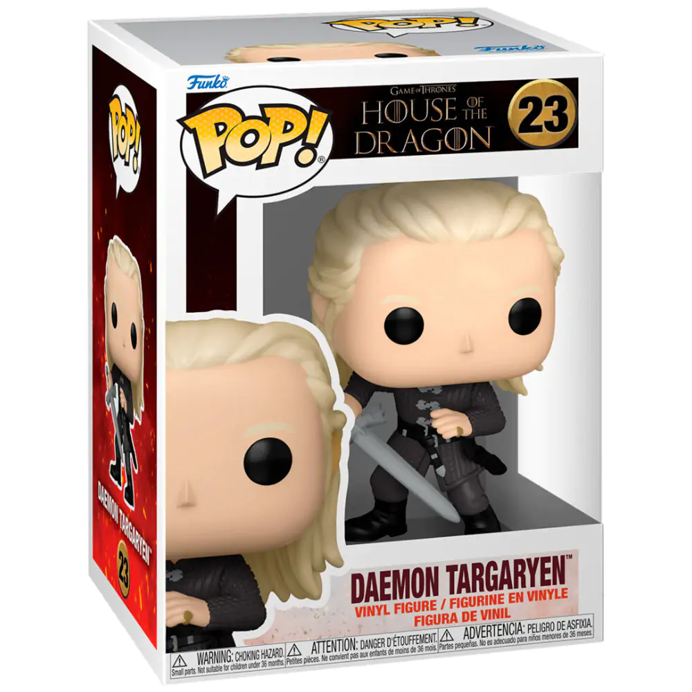 House of the Dragon Funko POP! TV Vinyl figura Daemon Targaryen 9 cm termékfotó