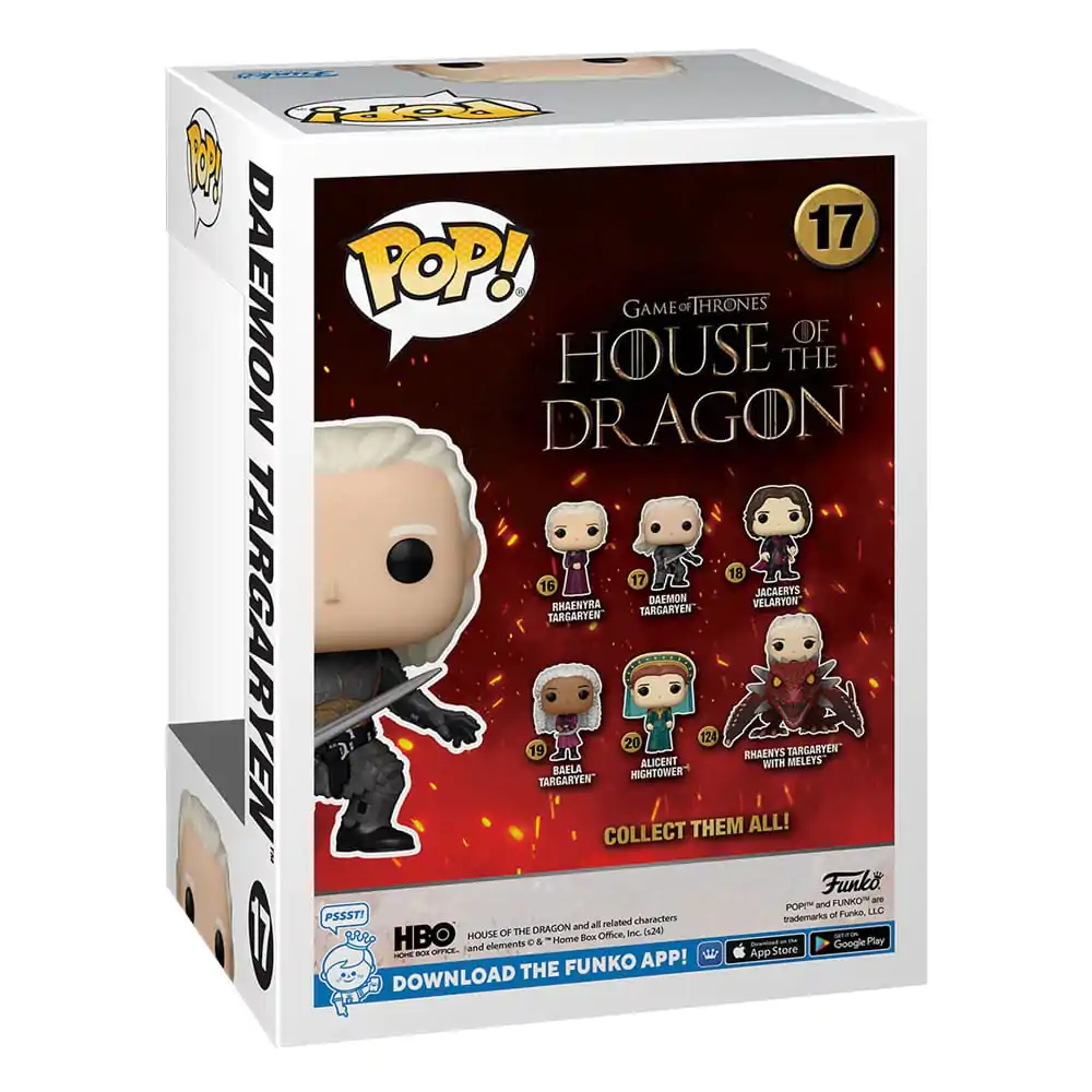 House of the Dragon Funko POP! TV Vinyl figura Daemon Targaryen 9 cm termékfotó