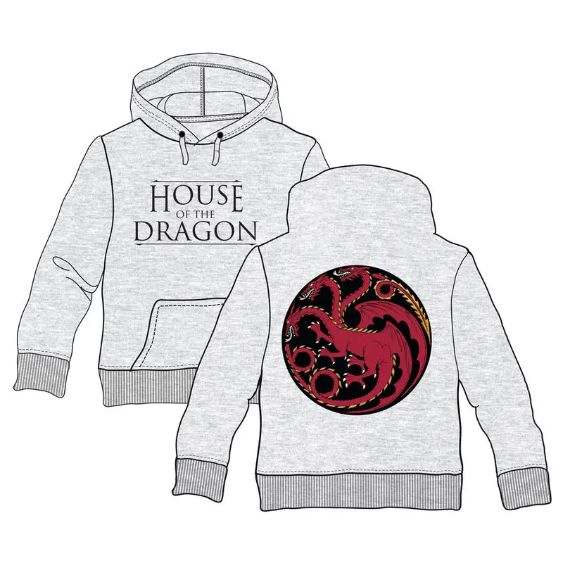 House of the Dragon Targaryen felnőtt pulóver termékfotó