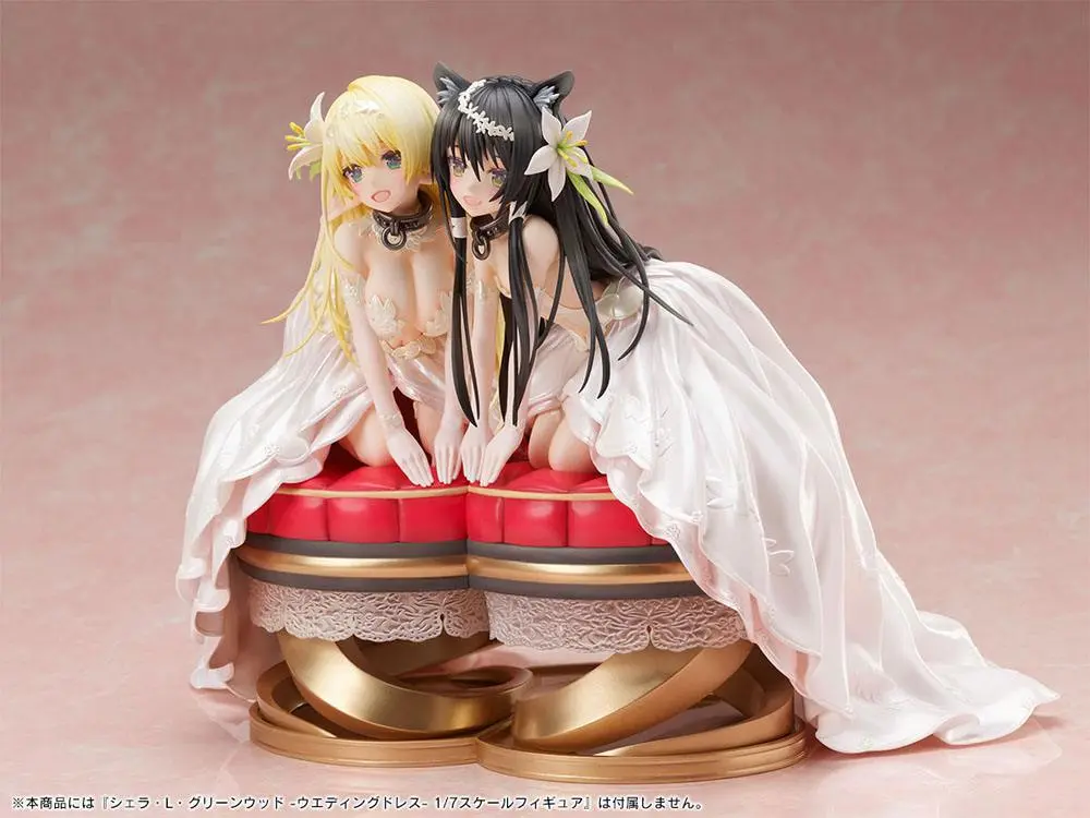 How Not to Summon A Demon Lord Omega 1/7 Rem Galleu Wedding Dress PVC szobor figura 20 cm termékfotó