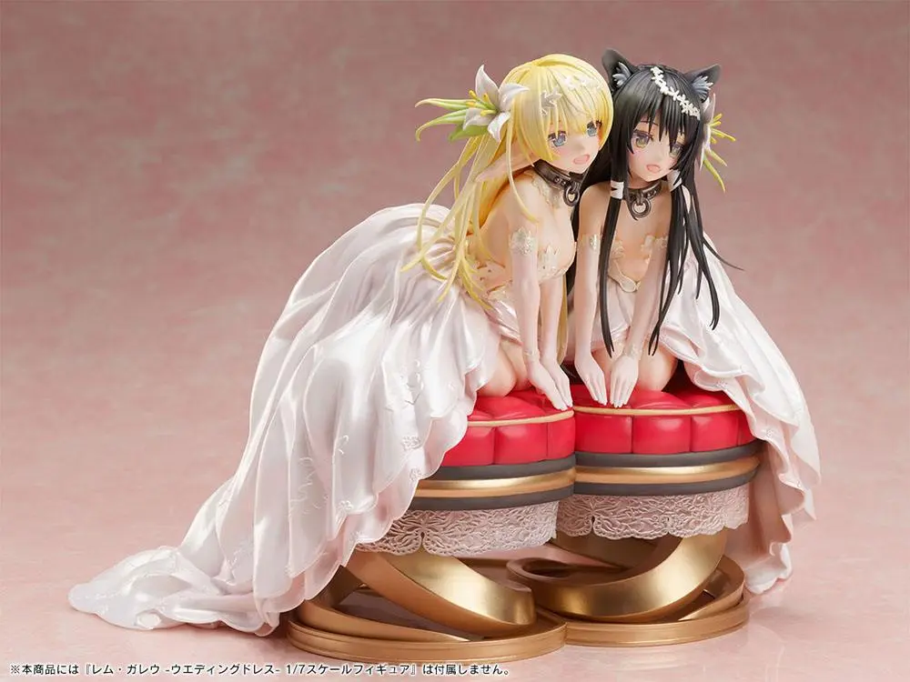 How Not to Summon A Demon Lord Omega 1/7 Shera L. Greenwood Wedding Dress PVC szobor figura 21 cm termékfotó
