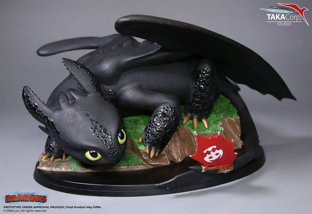 How To Train Your Dragon 1/8 Toothless PVC szobor figura 30 cm termékfotó