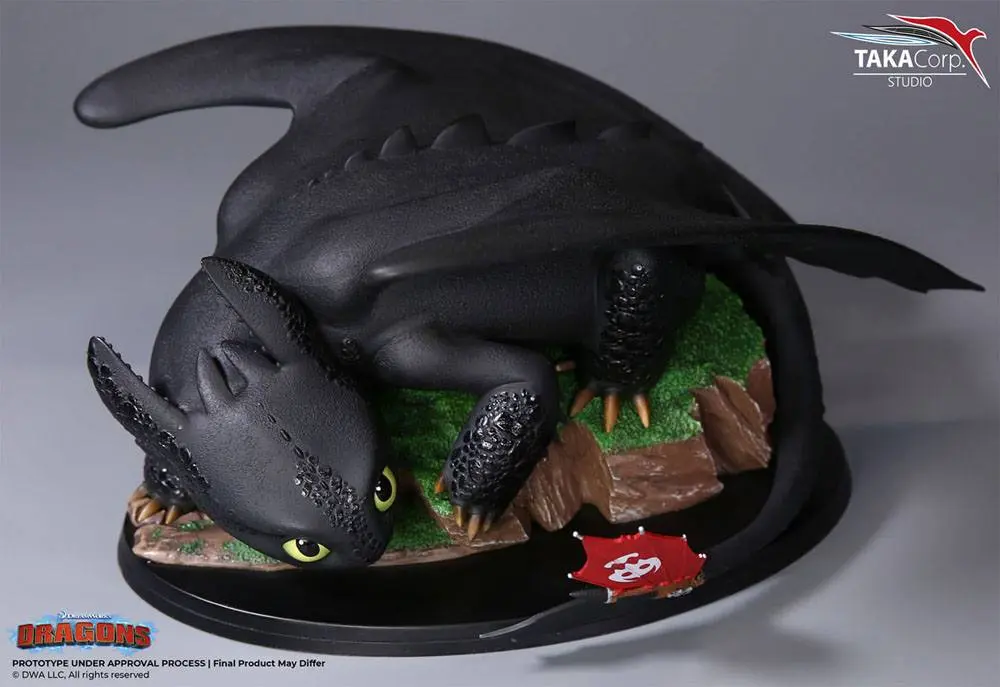 How To Train Your Dragon 1/8 Toothless PVC szobor figura 30 cm termékfotó