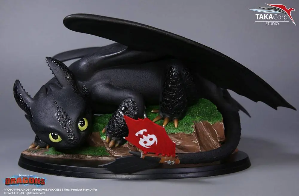 How To Train Your Dragon 1/8 Toothless PVC szobor figura 30 cm termékfotó