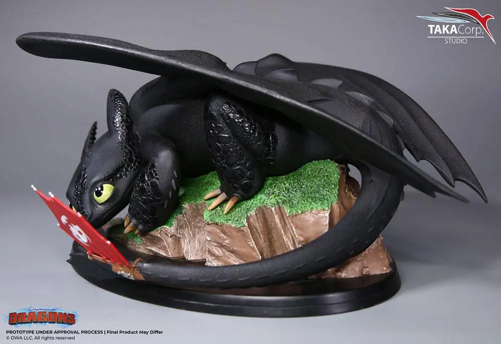 How To Train Your Dragon 1/8 Toothless PVC szobor figura 30 cm termékfotó