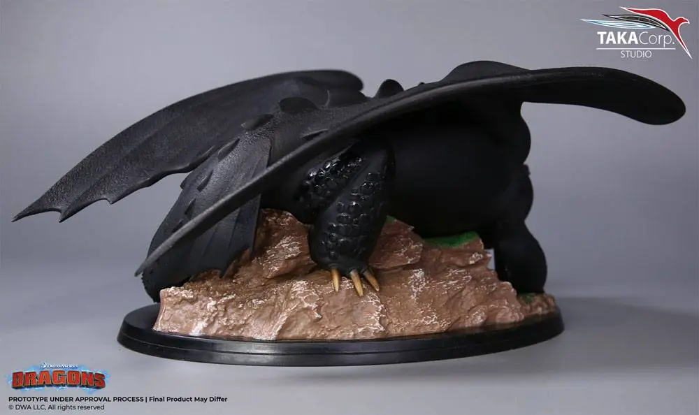 How To Train Your Dragon 1/8 Toothless PVC szobor figura 30 cm termékfotó