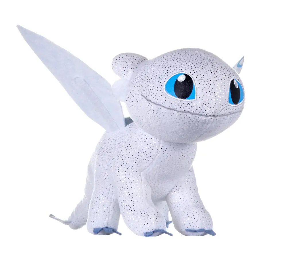 How to Train Your Dragon 3 plüss figura Light Fury Glow In The Dark 32 cm termékfotó