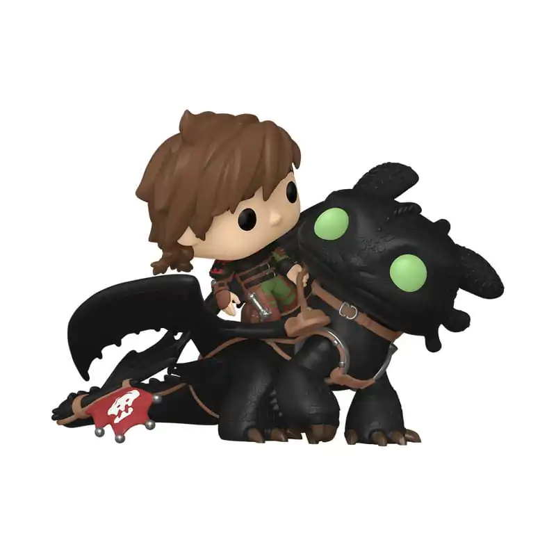 How to Train Your Dragon Funko POP! Rides Deluxe Vinyl Hiccup w/Toothless 9 cm termékfotó