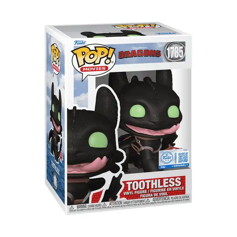 How to Train Your Dragon Funko POP! Vinyl figura Toothless w/Tongue 9 cm termékfotó