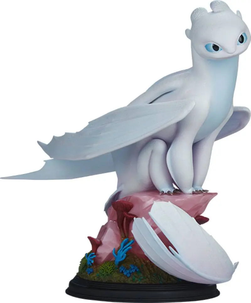 How To Train Your Dragon Light Fury szobor figura 26 cm termékfotó