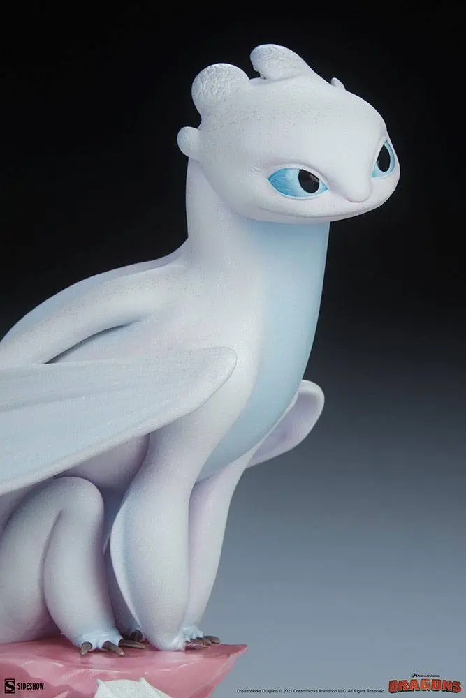How To Train Your Dragon Light Fury szobor figura 26 cm termékfotó