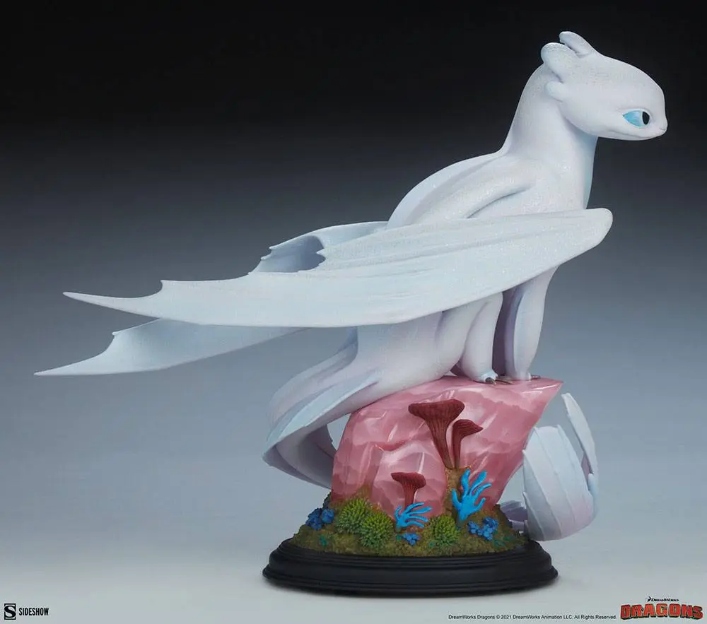 How To Train Your Dragon Light Fury szobor figura 26 cm termékfotó