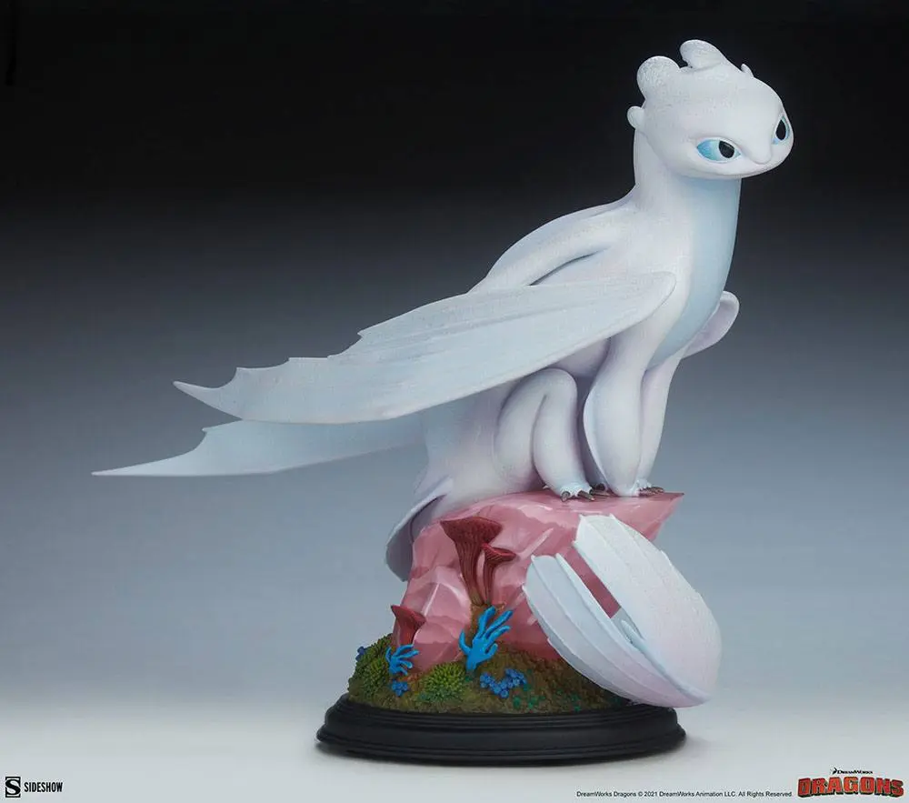 How To Train Your Dragon Light Fury szobor figura 26 cm termékfotó