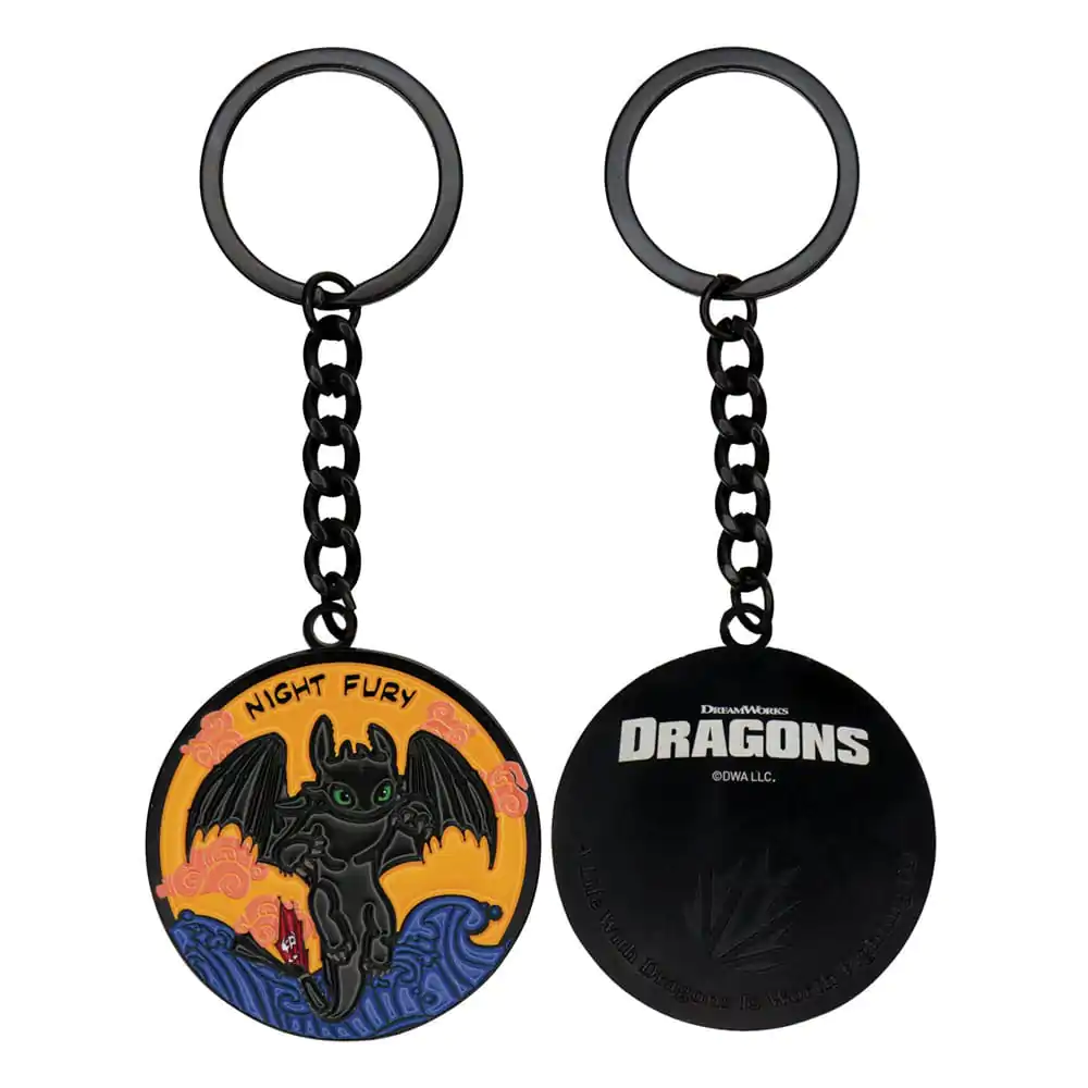 How to Train Your Dragon Night Fury kulcstartó Limitált kiadás termékfotó