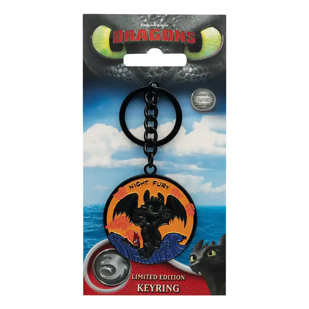 How to Train Your Dragon Night Fury kulcstartó Limitált kiadás termékfotó