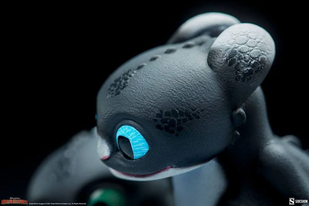 How to Train Your Dragon: The Hidden World Dart, Pouncer and Ruffrunner szobor figura 15 cm termékfotó