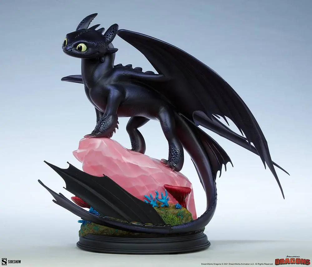How To Train Your Dragon Toothless szobor figura 30 cm termékfotó