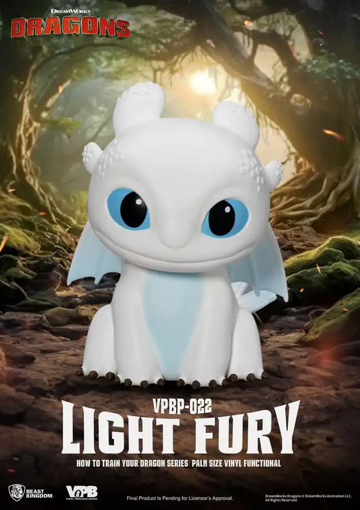 How To Train Your Dragon Vinyl persely Light Fury 12 cm termékfotó