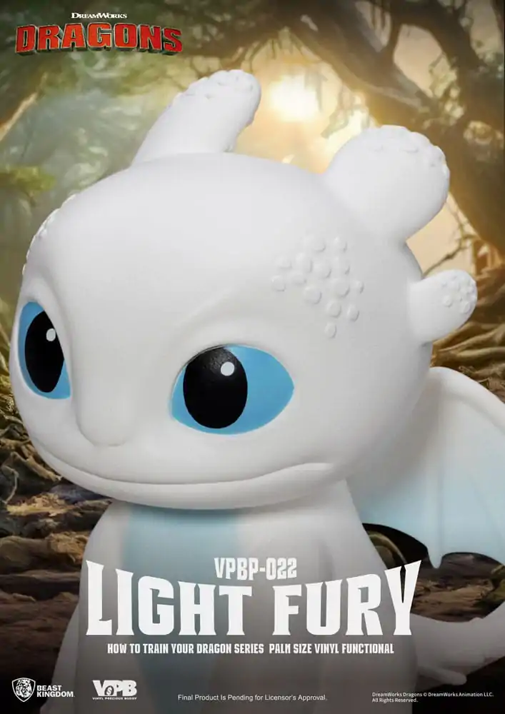 How To Train Your Dragon Vinyl persely Light Fury 12 cm termékfotó