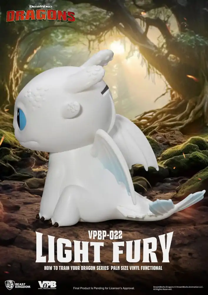 How To Train Your Dragon Vinyl persely Light Fury 12 cm termékfotó