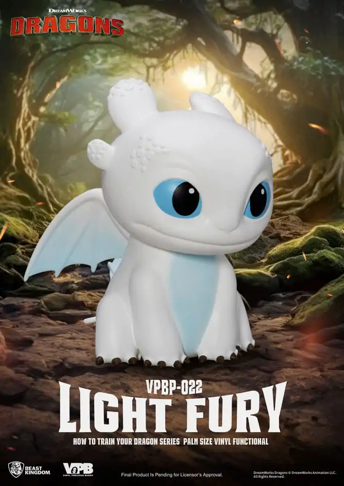 How To Train Your Dragon Vinyl persely Light Fury 12 cm termékfotó