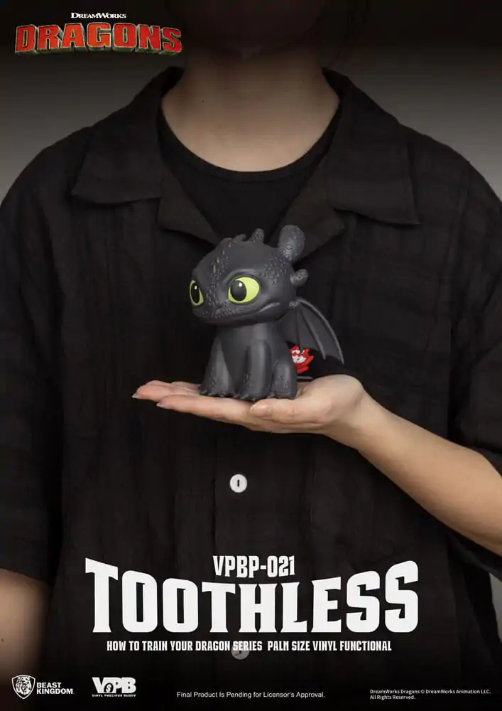 How to Train Your Dragon Vinyl persely Toothless 12 cm termékfotó
