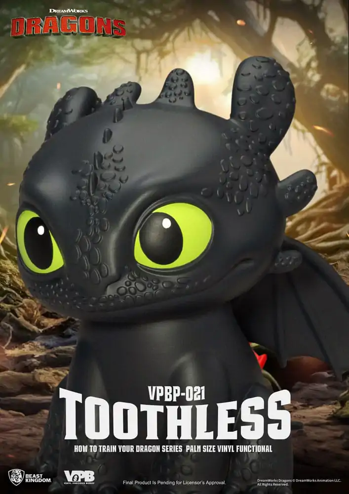 How to Train Your Dragon Vinyl persely Toothless 12 cm termékfotó