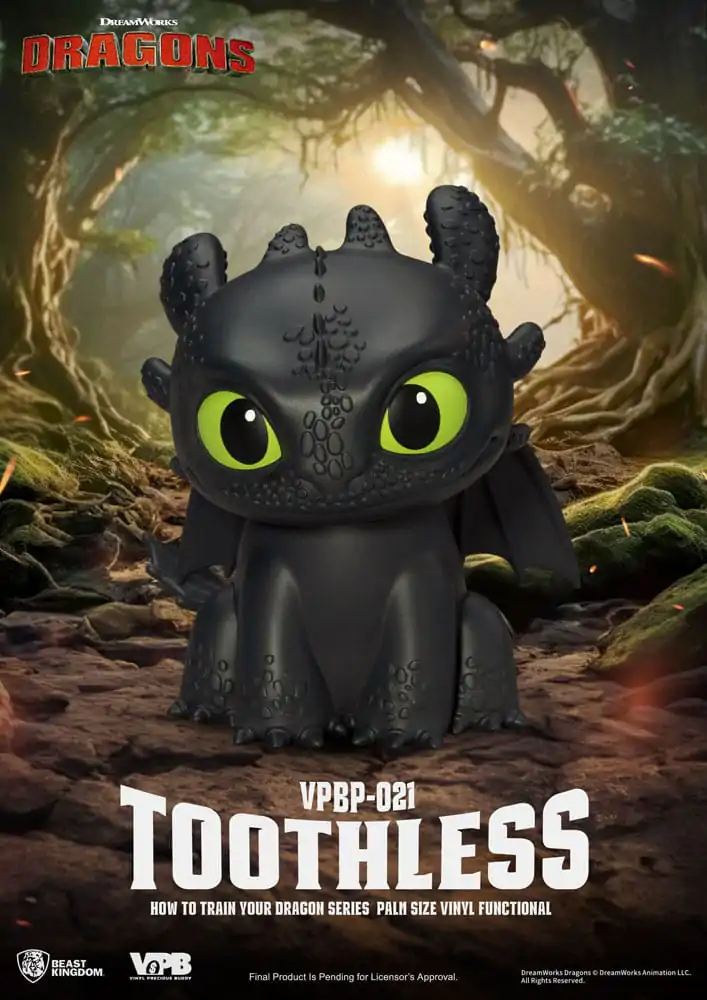 How to Train Your Dragon Vinyl persely Toothless 12 cm termékfotó