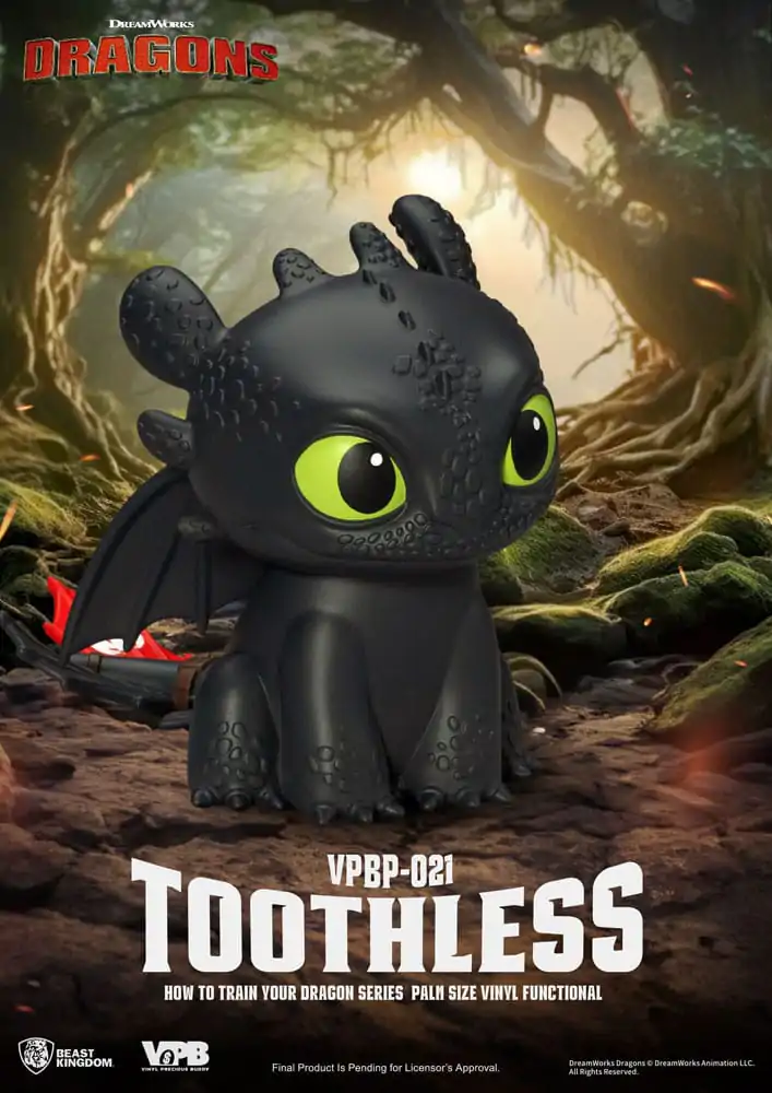 How to Train Your Dragon Vinyl persely Toothless 12 cm termékfotó