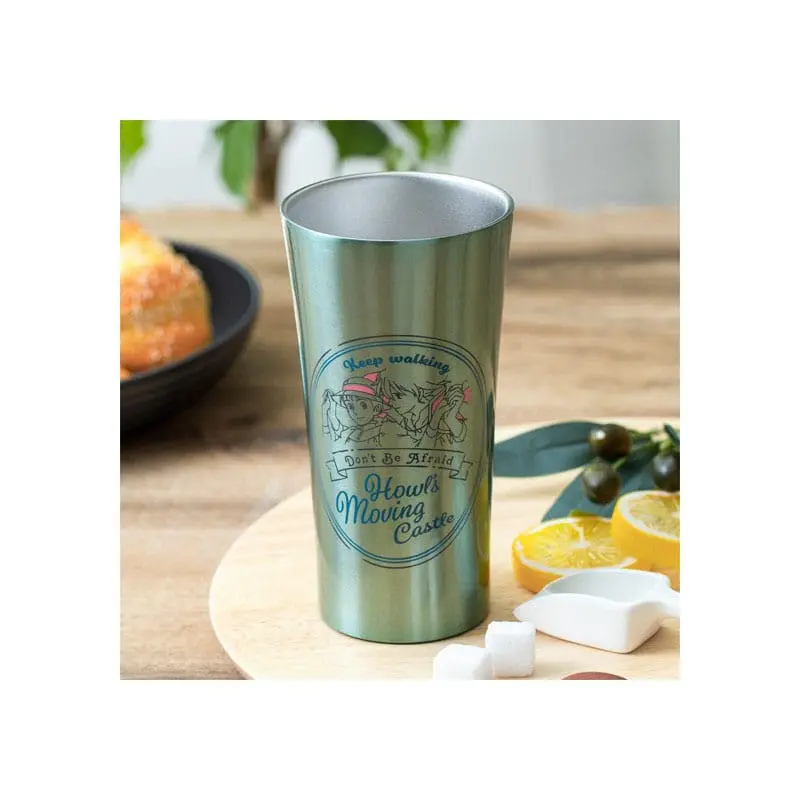 Howl's Moving Castle Stainless Steel tumbler Don't Be Afraid 400 ml termékfotó