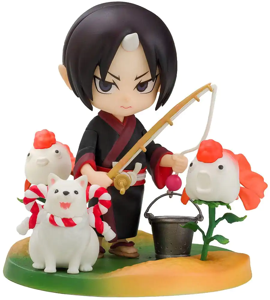 Hozuki no Reitetsu Hakotoniwa Hozuki &amp; Shiro PVC szobor figura 11 cm termékfotó