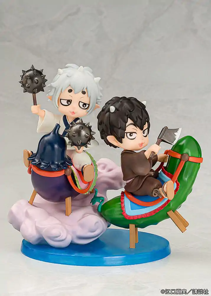 Hozuki no Reitetsu Hakotoniwa Karauri &amp; Nasubi PVC szobor figura 12 cm termékfotó