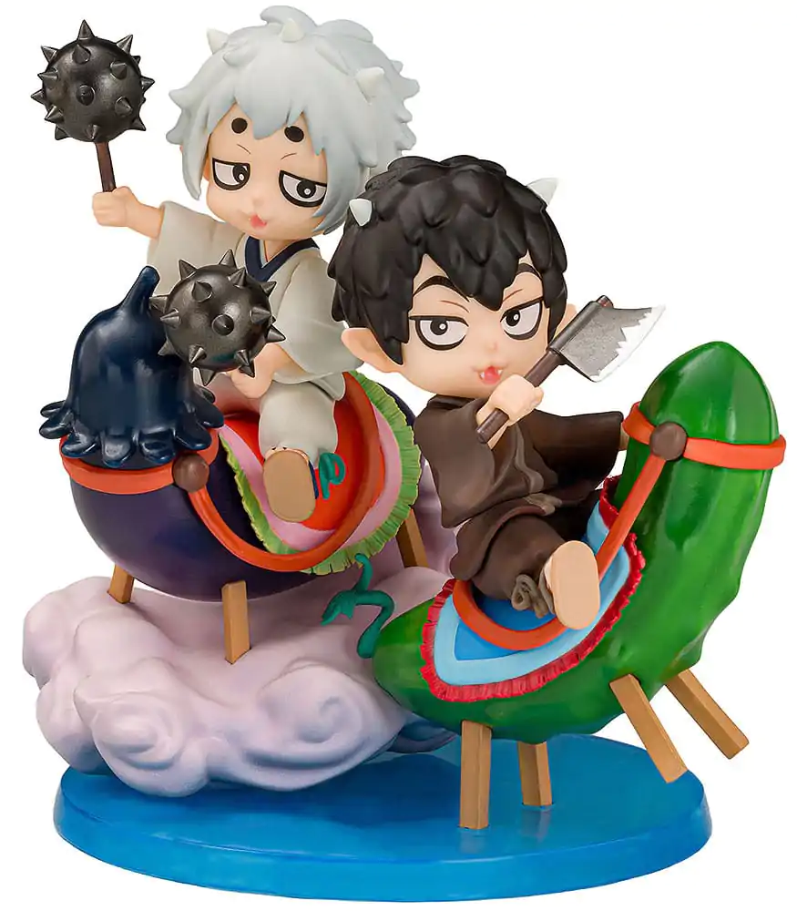 Hozuki no Reitetsu Hakotoniwa Karauri &amp; Nasubi PVC szobor figura 12 cm termékfotó