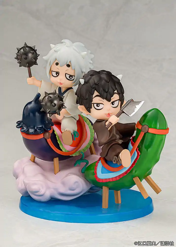 Hozuki no Reitetsu Hakotoniwa Karauri &amp; Nasubi PVC szobor figura 12 cm termékfotó