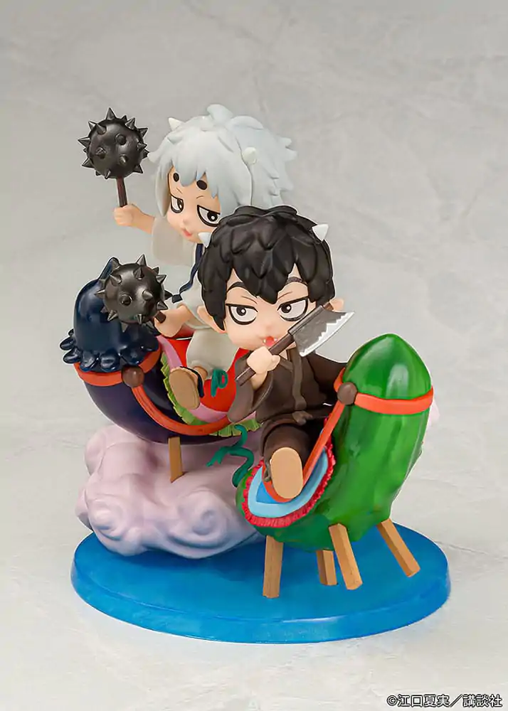 Hozuki no Reitetsu Hakotoniwa Karauri &amp; Nasubi PVC szobor figura 12 cm termékfotó