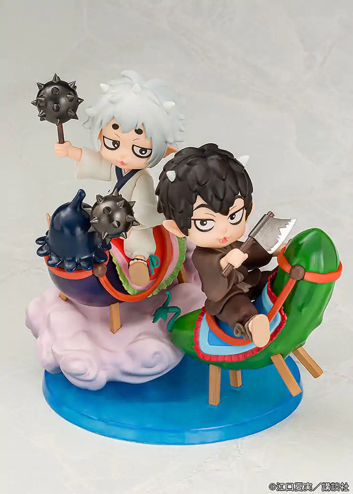 Hozuki no Reitetsu Hakotoniwa Karauri &amp; Nasubi PVC szobor figura 12 cm termékfotó